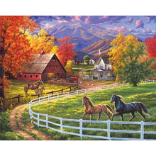 Load image into Gallery viewer, Manor 50*40CM(Canvas) Full Round Drill Diamond Painting
