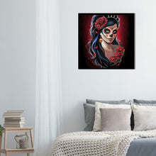 Load image into Gallery viewer, Skeleton Woman 40*40CM(Canvas) Full Round Drill Diamond Painting
