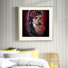 Load image into Gallery viewer, Skeleton Woman 40*40CM(Canvas) Full Round Drill Diamond Painting
