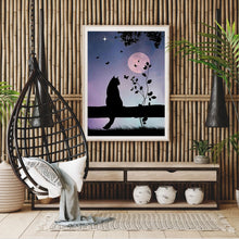 Load image into Gallery viewer, Cat 30*40CM(Canvas) Full Round Drill Diamond Painting
