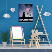 Load image into Gallery viewer, Cat 30*40CM(Canvas) Full Round Drill Diamond Painting
