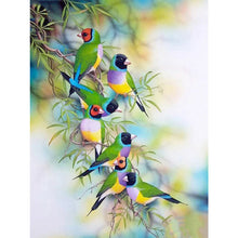 Load image into Gallery viewer, Bird 40*50CM(Canvas) Full Round Drill Diamond Painting
