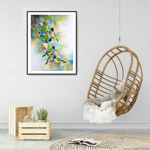 Bird 40*50CM(Canvas) Full Round Drill Diamond Painting