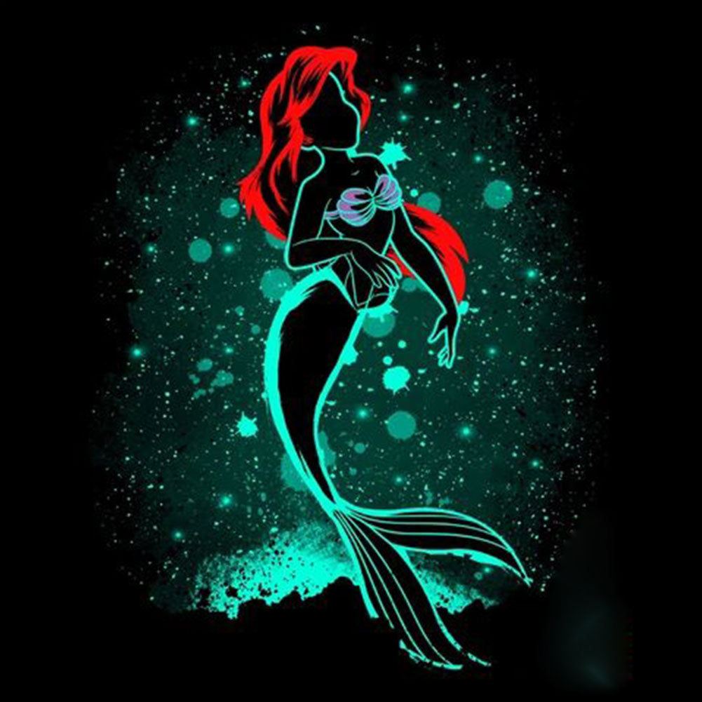 Mermaid 40*40CM(Canvas) Full Round Drill Diamond Painting