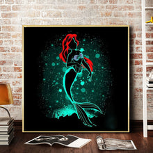 Load image into Gallery viewer, Mermaid 40*40CM(Canvas) Full Round Drill Diamond Painting
