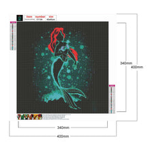 Load image into Gallery viewer, Mermaid 40*40CM(Canvas) Full Round Drill Diamond Painting
