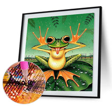 Load image into Gallery viewer, Naughty Frog 40*40CM(Canvas) Full Round Drill Diamond Painting
