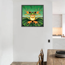 Load image into Gallery viewer, Naughty Frog 40*40CM(Canvas) Full Round Drill Diamond Painting
