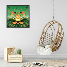 Load image into Gallery viewer, Naughty Frog 40*40CM(Canvas) Full Round Drill Diamond Painting
