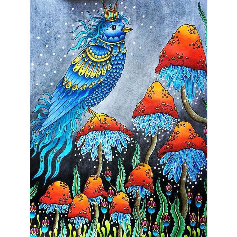 Bird 30*40CM Full Square Drill Diamond Painting