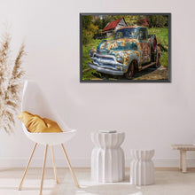 Load image into Gallery viewer, Old Jeep 60*50CM(Canvas) Full Round Drill Diamond Painting
