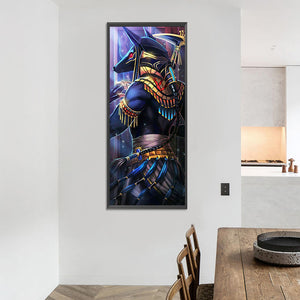 Donkey-Headed Warrior 35*85CM(Canvas) Full Round Drill Diamond Painting