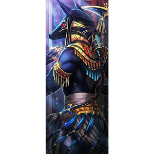 Donkey-Headed Warrior 35*85CM(Canvas) Full Round Drill Diamond Painting
