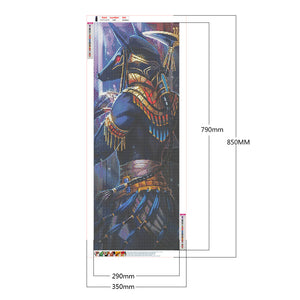 Donkey-Headed Warrior 35*85CM(Canvas) Full Round Drill Diamond Painting