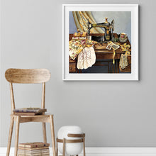 Load image into Gallery viewer, Sewing Machine 40*40CM(Picture) Full Square Drill Diamond Painting
