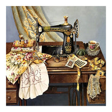Load image into Gallery viewer, Sewing Machine 40*40CM(Picture) Full Square Drill Diamond Painting

