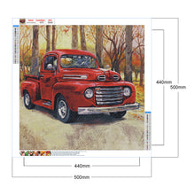 Load image into Gallery viewer, Little Red Car 50*50CM(Canvas) Full Round Drill Diamond Painting
