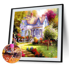 Load image into Gallery viewer, Villa In The Woods 40*40CM(Picture) Full Square Drill Diamond Painting
