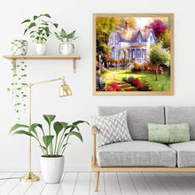 Load image into Gallery viewer, Villa In The Woods 40*40CM(Picture) Full Square Drill Diamond Painting
