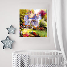 Load image into Gallery viewer, Villa In The Woods 40*40CM(Picture) Full Square Drill Diamond Painting
