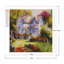 Load image into Gallery viewer, Villa In The Woods 40*40CM(Picture) Full Square Drill Diamond Painting
