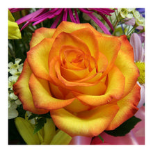 Load image into Gallery viewer, Yellow Rose 40*40CM(Canvas) Full Round Drill Diamond Painting
