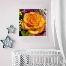 Load image into Gallery viewer, Yellow Rose 40*40CM(Canvas) Full Round Drill Diamond Painting
