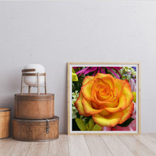 Load image into Gallery viewer, Yellow Rose 40*40CM(Canvas) Full Round Drill Diamond Painting
