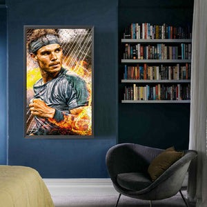 Nadal 40*70CM(Canvas) Full Round Drill Diamond Painting