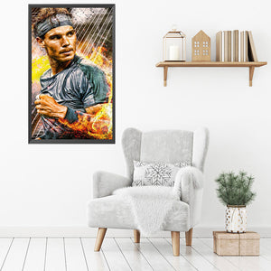 Nadal 40*70CM(Canvas) Full Round Drill Diamond Painting