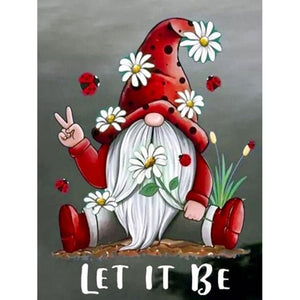 Gnome 30*40CM(Canvas) Full Square Drill Diamond Painting