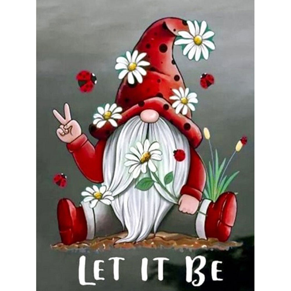 Gnome 30*40CM(Canvas) Full Square Drill Diamond Painting