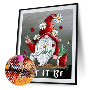 Gnome 30*40CM(Canvas) Full Square Drill Diamond Painting