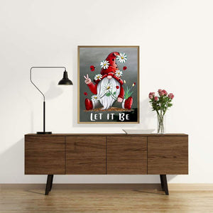 Gnome 30*40CM(Canvas) Full Square Drill Diamond Painting