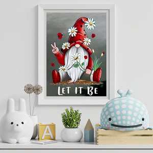 Gnome 30*40CM(Canvas) Full Square Drill Diamond Painting