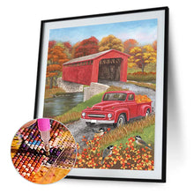 Load image into Gallery viewer, Red Car 30*40CM(Canvas) Full Round Drill Diamond Painting
