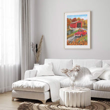 Load image into Gallery viewer, Red Car 30*40CM(Canvas) Full Round Drill Diamond Painting
