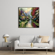 Load image into Gallery viewer, Garden Cabin 50*50CM(Canvas) Full Round Drill Diamond Painting
