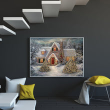 Load image into Gallery viewer, Snow Cabin 70*50CM(Canvas) Full Square Drill Diamond Painting
