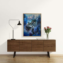 Load image into Gallery viewer, Wolf Pack 50*60CM(Canvas) Full Round Drill Diamond Painting
