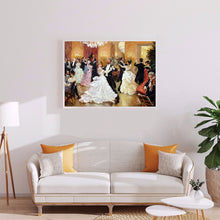 Load image into Gallery viewer, Waltz Ballroom Dance 50*40CM(Canvas) Full Round Drill Diamond Painting

