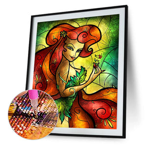 Sexy Woman 30*40CM(Canvas) Full Round Drill Diamond Painting
