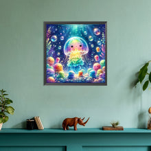 Load image into Gallery viewer, Rainbow Bubble Jellyfish 30*30CM(Canvas) Full Round Drill Diamond Painting
