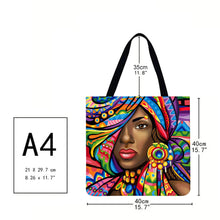 Load image into Gallery viewer, Canvas Bag-Africa Series 40*40CM
