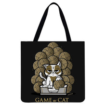 Load image into Gallery viewer, Canvas Bag-Cat 40*40CM
