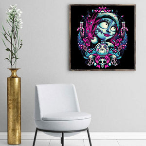 Skeleton Bride Christmas Style 30*30CM(Canvas) Full Round Drill Diamond Painting