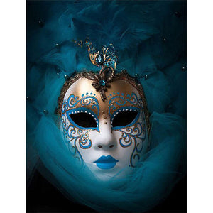 Venetian Mask 50*60CM(Picture) Full Square Drill Diamond Painting