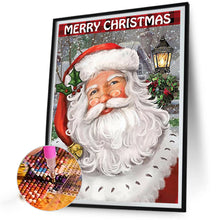 Load image into Gallery viewer, Christmas Santa Claus 30*40CM(Canvas) Full Round Drill Diamond Painting
