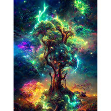 Load image into Gallery viewer, Starry Sky Tree 40*50CM(Canvas) Full Round Drill Diamond Painting
