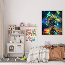 Load image into Gallery viewer, Starry Sky Tree 40*50CM(Canvas) Full Round Drill Diamond Painting

